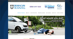 Desktop Screenshot of eboracumtraining.com